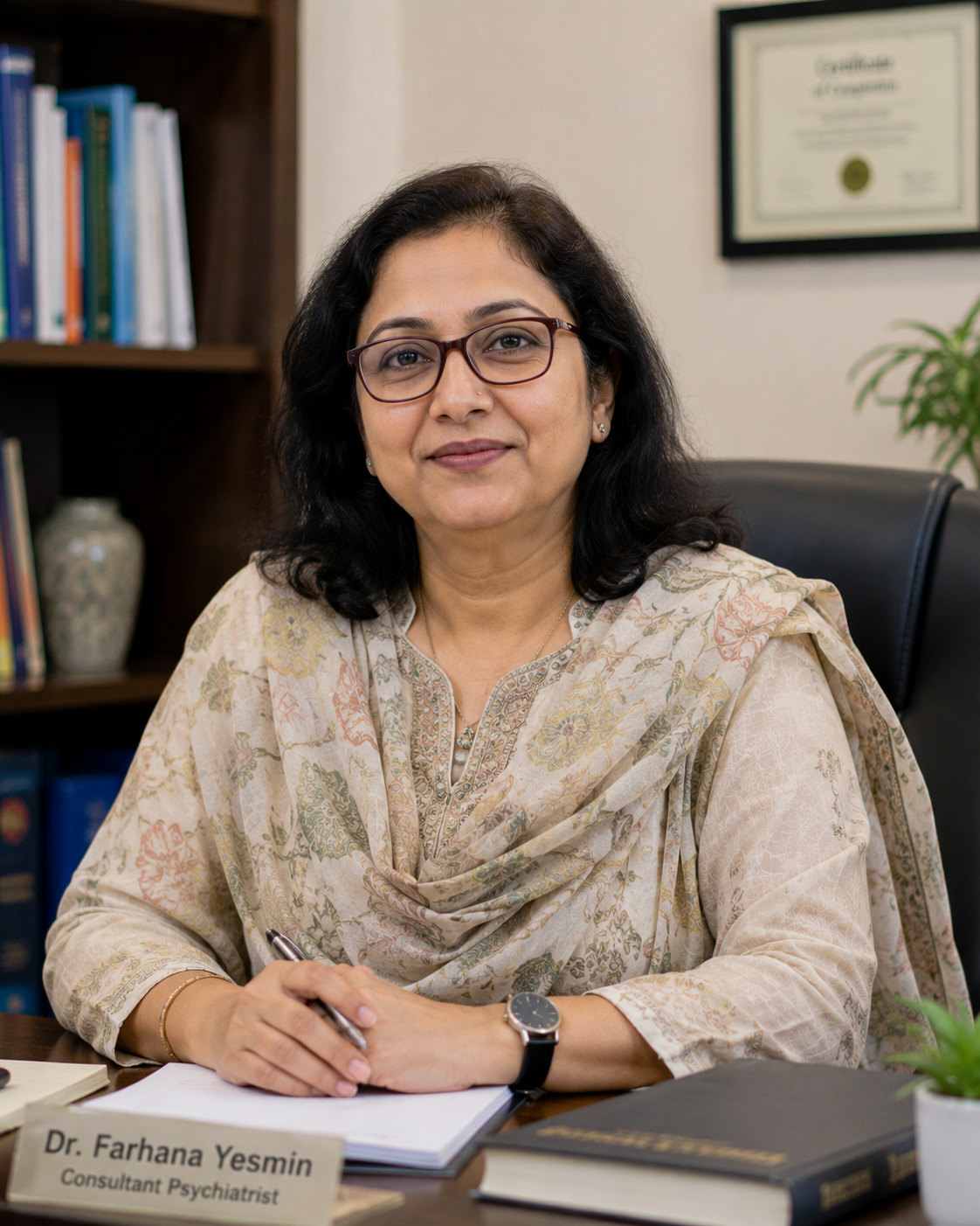 ডাঃ ফারহানা ইয়াসমিন - মানসিক স্বাস্থ্য বিশেষজ্ঞ